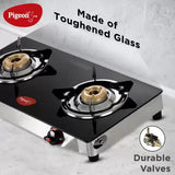 Pigeon Popular Cooktop Glass Manual Gas Stove (3 Burners)