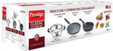 Prestige Classic Kitchen Set Induction Bottom Non-Stick Coated Cookware Set (Aluminium, 3 - Piece)