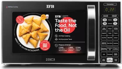 IFB 23 L Convection Microwave Oven (23BC4, Black)