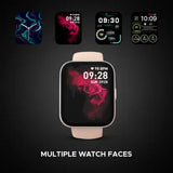 Fire-Boltt Celcius 1.91 inch HD 240*296 Borderless Display & Body Temperature Monitoring Smartwatch (Beige Strap, Free Size)