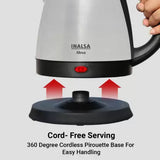 Inalsa absa Electric Kettle (1.5 L, Silver)