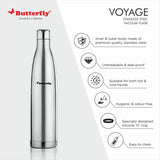 Butterfly Voyage Stainless Steel Vacuum Flask - (500 ml)