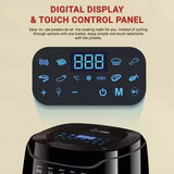 INALSA Air Fryer 4.2 ltr|1400 W with Air Crisp Technology|Temperature & Timer Control|8 Preset Menu & Digital Display|Air fry, Bake,Roast,Reheat,Dehydrate|Airfryer Recipe book(Tasty Fry Digital)