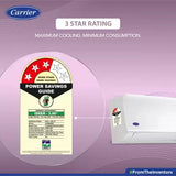 Carrier Ester Pro Exi CAI09ER3R33F0 0.8 Ton 3 Star 2023 Inverter Split AC