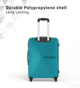 Safari Medium Check-In Suitcase (66 Cm) 4 Wheels - Zeno 66 - Teal