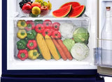 Godrej 183 L 3 Star | Toughened Glass Shelves | 24 Day Farm Freshness | Jumbo Vegetable Tray | Direct Cool Single Door Refrigerator(RD R190C THF FR BL, Floral Blue)