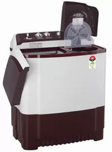 LG 8.5 kg 5 Star Semi-Automatic Top Load Washing Machine (P8530SRAZ, Burgundy, Roller Jet Pulsator)