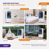 LIVPURE 85 L Desert Air Cooler (White & Grey, LIVFREE 85L)