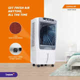 LIVPURE 85 L Desert Air Cooler (White & Grey, LIVFREE 85L)