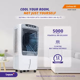 LIVPURE 85 L Desert Air Cooler (White & Grey, LIVFREE 85L)