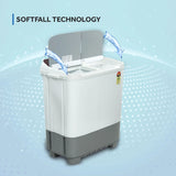 Haier 7.5 kg Semi Automatic Top Load Multicolor (HTW75-186BK)