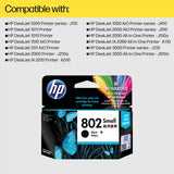 HP 802 Small Black Ink Cartridge