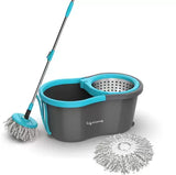 Lifelong LLMOP902 Steel Spin with Trolley Mop Set