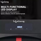 Lifelong LLTM162 Fit Pro 2 HP Peak DC Motorized Treadmill