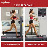 Lifelong LLTM162 Fit Pro 2 HP Peak DC Motorized Treadmill