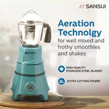 Sansui Pro 500 W Juicer Mixer Grinder