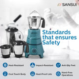 Sansui Pro 500 W Juicer Mixer Grinder