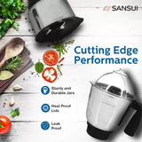Sansui Pro 500 W Juicer Mixer Grinder