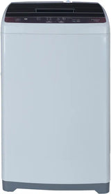 Haier 8 Kg 5 Star Fully Automatic Top Load Washing Machine with Oceanus Wave Drum, Magic Filter, 8 Wash Programs (HWM80-AE, Titanium Grey, Stainless Steel Drum, 15 Mins Quick Wash)