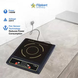 Flipkart SmartBuy 1400 W Induction Cooktop Push Button (Black, PowerPlus)