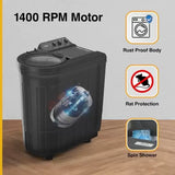 Whirlpool 7.0 Kg 5 Star MAGIC CLEAN Semi-Automatic Top Loading Washing Machine (MAGIC CLEAN RYL SRS 7.0 GREY DAZZLE (5YR)