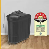 Whirlpool 7.0 Kg 5 Star MAGIC CLEAN Semi-Automatic Top Loading Washing Machine (MAGIC CLEAN RYL SRS 7.0 GREY DAZZLE (5YR)