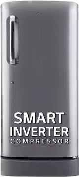 LG 185 L, 5 Star, Smart Inverter Compressor, Direct-Cool Single Door Refrigerator(GL-D201APZU.BPZZEBN)