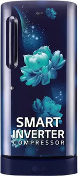 LG 185 L, 5 Star, Smart Inverter, Direct Cool Single Door Refrigerator (GLD1956ZAEL, Emerald Lotus, Base stand with Drawer, Runs on a Home Inverter, Fast Ice Making, Fit Max Chiller Tray, 2026 Model)