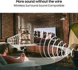 Samsung HW-B55E/XL Wireless Subwoofer, Dolby 2ch & DTS Virtual X 410 W Bluetooth Soundbar (Black, 2.1 Channel)