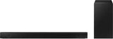 Samsung HW-B55E/XL Wireless Subwoofer, Dolby 2ch & DTS Virtual X 410 W Bluetooth Soundbar (Black, 2.1 Channel)