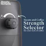 Morphy Richards Europa Espresso / Cappuccino 4 Cups Coffee Maker (Black)