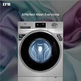 IFB 8 kg Powered by AI, 5 Star, Steam Refresh, Fully Automatic Front Load Washing Machine Grey