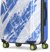Skybags Medium Check-In Suitcase (67 Cm) 8 Wheels - Stroke Neo 65 - Trolley Bag - Blue