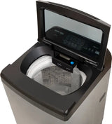 Voltas Beko, A Tata Product 10 Kg 5 Star Fully-Automatic Top Loading Washing Machine (WTL1006UEA/OBS1060, Grey, Double Waterfall Technology)