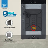 Voltas Beko, A Tata Product 10 Kg 5 Star Fully-Automatic Top Loading Washing Machine (WTL1006UEA/OBS1060, Grey, Double Waterfall Technology)