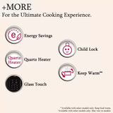 LG 21 L Convection Microwave Oven (MC2146BV, Black, Auto Cook Menu, Defrost, Stainless Steel Cavity, Heathplus menu, Indian Cuisine, Tandoor Se, Paneer/Curd, Steam Clean & Quartz Heater)
