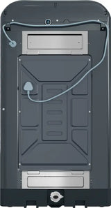 Godrej 8 Kg 5 Star Zero Pressure (0.02 MPa) Technology With Steel Drum Fully-Automatic Top Load Washing Machine (WTEON ADA 80 5.0 FEFN GLGR, Glacial Grey, With Soft Close Lid)