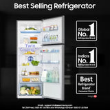 SAMSUNG 322 L Frost Free Double Door 3 Star Convertible Refrigerator with Digital Inverter, Convertible 5-in-1 and Display (Touched Up)