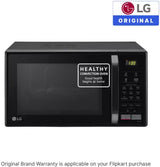 LG 21 L Convection Microwave Oven (MC2146BV, Black, Auto Cook Menu, Defrost, Stainless Steel Cavity, Heathplus menu, Indian Cuisine, Tandoor Se, Paneer/Curd, Steam Clean & Quartz Heater)