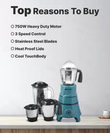 Sansui Pro 500 W Juicer Mixer Grinder