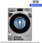 IFB 8 kg Powered by AI, 5 Star, Steam Refresh, Fully Automatic Front Load Washing Machine Grey