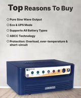 LUMINOUS 800 / 12V Pure Sine Wave Inverter
