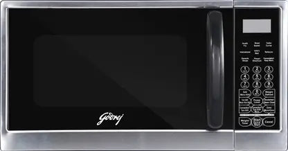 Godrej 30 L Convection Microwave Oven With Rotisserie, Stainless Steel Cavity, Dual Grill Technology and 375 Instacook Menus (GME 530 CR1 SZ, Black)