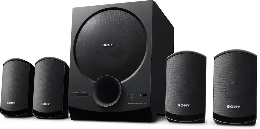 Sony SA-D40M2 All in One 4.1ch Home Theatre System with 100W Power Output and Powerful Subwoofer