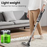 Inalsa Vactidy 2-in-1 Handheld & Stick for Home&Car|2200mAh Battery|14Kpa Suction| Cordless Vacuum Cleaner (Black)