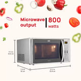 IFB 30 L Convection Microwave Oven (30SC4, Metallic Silver), STANDARD