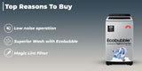 Samsung 7 kg 5 star, Ecobubble, Digital Inverter, Fully Automatic Top Load Washing Machine Grey (WA70BG4441YYTL)
