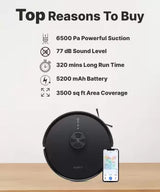 ECOVACS Y1 PRO Robotic Floor Cleaner (WiFi Connectivity, Google Assistant and Alexa) Accessories missing