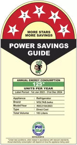 Voltas Beko by A Tata Product 183 L Direct Cool Single Door 5 Star Refrigerator with Base Drawer (Vivi Wine, RDC215A / W0VWR0M0B00GO)