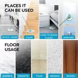 Prestige PSB 11 Magic Mop with Steel Winger and 2 Mop-heads Mop Set